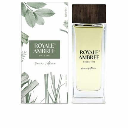 Royal Ambree 's Perfume Royale Ambree Green Vetiver Eau de Toilette (EDT) Femme 100ml - Maison des fragrances