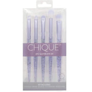 Royal & Langnickel Chique Pink Glitter 5 Piece Makeup Brush Set - Maison des fragrances