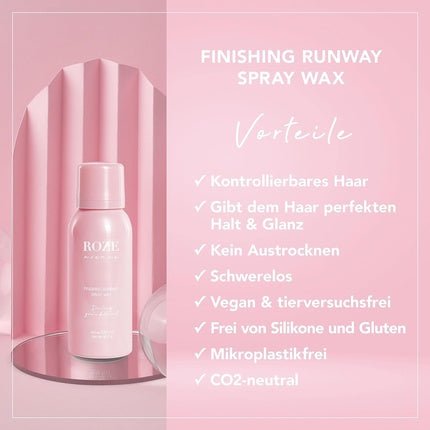 Roze Avenue Hair Spray Texture Spray Vegan and Cruelty Free Volume Fixing Spray for All Hair Types 100ml - Maison des fragrances