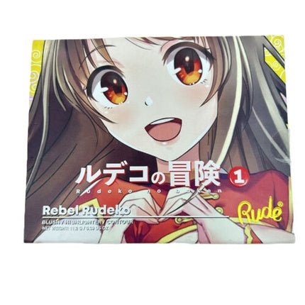 Rude Manga Collection Blush Highlighter Contour Palette - Maison des fragrances