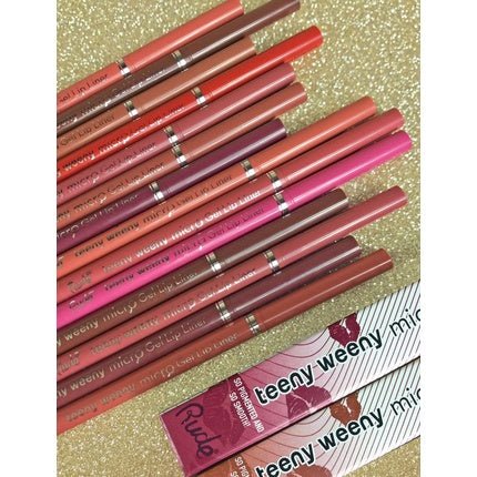 Rude Teeny Weeny Micro Gel Lip Liner in the Buff - Maison des fragrances