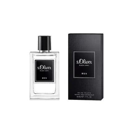 s.Oliver Black Label Men Eau de Toilette 50ml Natural Spray Vaporisateur S.Oliver