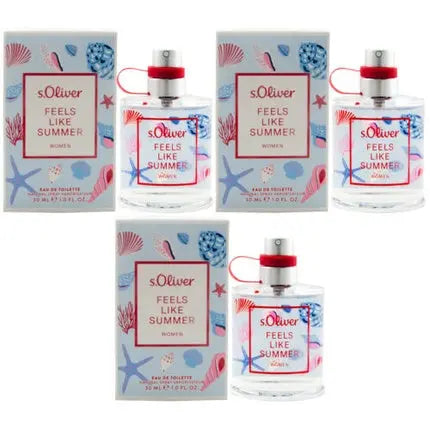 s.Oliver Feels like Summer Eau de Toilette 30ml Spray Limited Edition 2024 S.Oliver