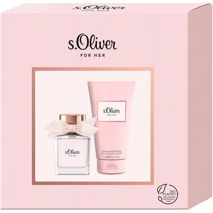 s.Oliver For Her Gift Set Radiant Elegant Feminine Eau de Toilette 30ml & Shower Gel 75ml S.Oliver