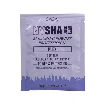 Saga Nysha Bleaching Powder Blue Plex 30g - Maison des fragrances