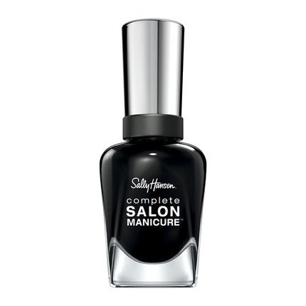 Sally Hansen Complete Salon Manicure Nail Color White To Black Hooked on Onyx - Maison des fragrances