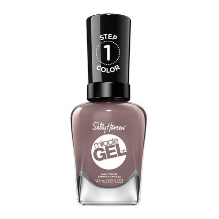 Sally Hansen Miracle Gel 205 To The Taupe Nail Polish 0.5 Oz - Maison des fragrances