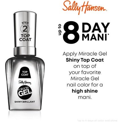 Sally Hansen Miracle Gel Nail Polish Top Coat 14.7ml - Maison des fragrances