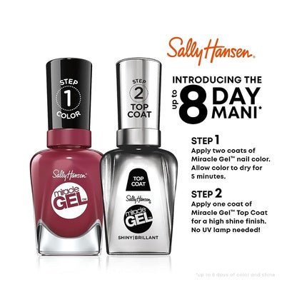Sally Hansen Miracle Gel Nail Polish Unicorn Top Coat 0.5 Fl Oz - Maison des fragrances