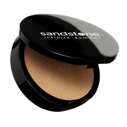 Sandstone Scandinavia Infinite Summer Bronzer Luxurious Face Bronzers with Rich Color for Natural Summer Glow Allergy Certified Vegan Makeup Suitable for Sensitive Skin Types 0.30 Ounce - Maison des fragrances