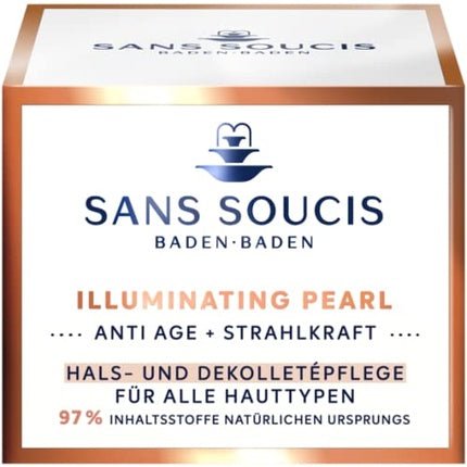 Sans Soucis Illuminating Pearl Neck and Décolleté Care 50ml - Maison des fragrances