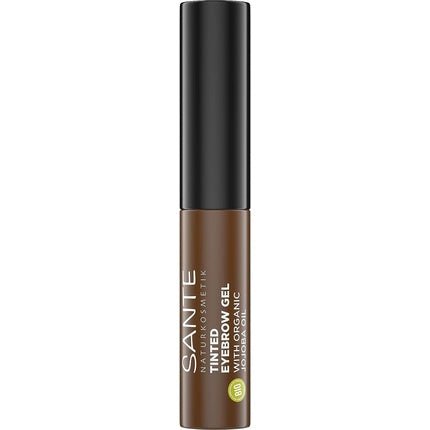 SANTE Naturkosmetik Brow Gel Colour Brown Tinted Eyebrow Gel 02 3.5ml - Maison des fragrances
