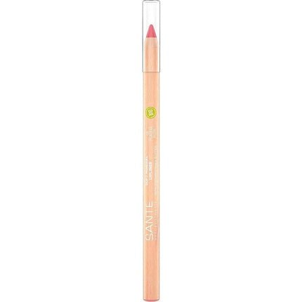 SANTE Naturkosmetik Soft Mineral Lip Liner 03 Playful Rose Velvet Texture 1.14g - Maison des fragrances