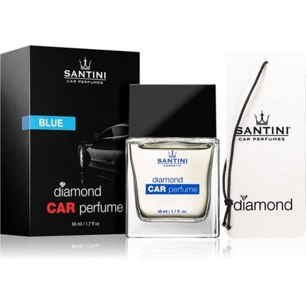 ‎Santini SANTINI Cosmetic Diamond Blue Car Deodorant Déodorant (Déo) Mixte 50ml - Maison des fragrances