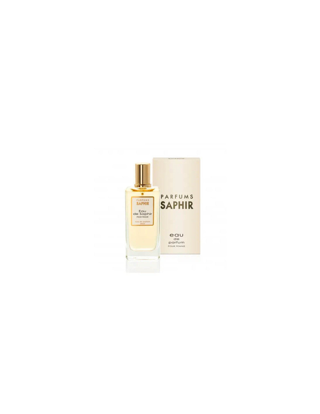 Frasco 50ml Señora Eau De Saphir Saphir