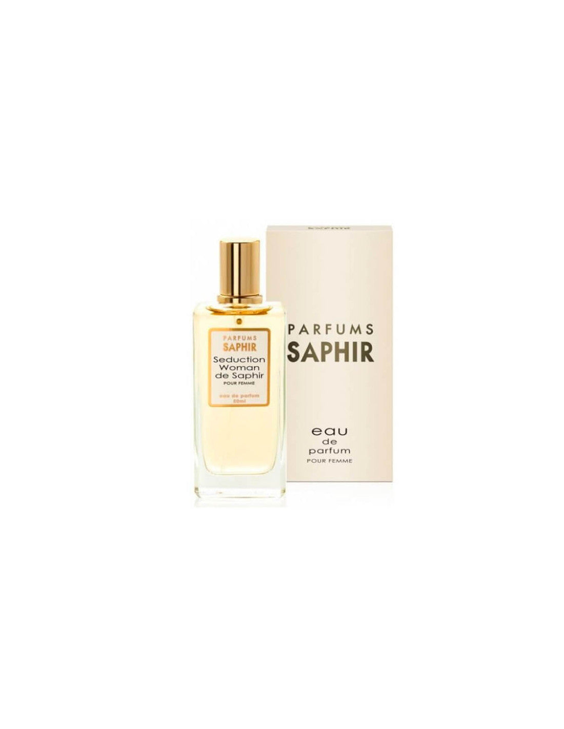 Frasco 50ml Señora Seduction Woman Saphir 50 Ml