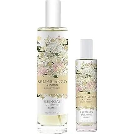 Saphir White Musk And Jasmine - Eau De Toilette - 100 Ml And 30 Ml - Maison des fragrances