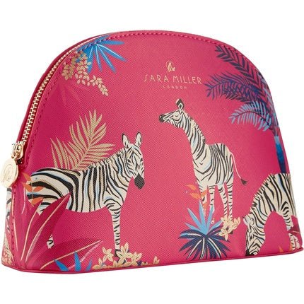 Sara Miller Beauty Tahiti Red Cosmetic Makeup Bag Medium - Maison des fragrances