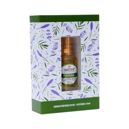 Sattva Indian Patchouli Oil Perfume Eau de Parfum 10 ml - Boisé - Maison des fragrances