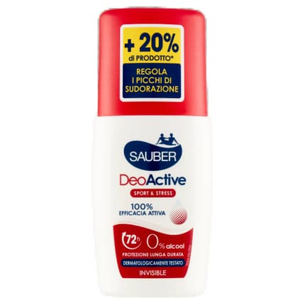Sauber Deo Vapo Active Déodorant (Déo) Mixte 90ml - Maison des fragrances