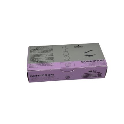 Schwarzkopf Professional Igora Bonacrom Eyebrow & Eyelash Color Black - Maison des fragrances