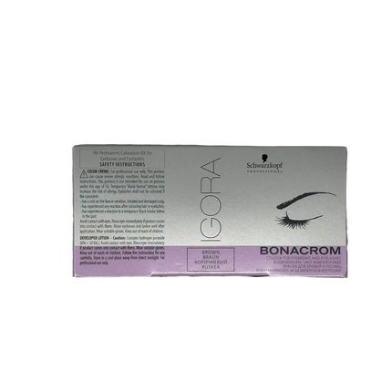 Schwarzkopf Professional Igora Bonacrom Eyebrow & Eyelash Color Brown - Maison des fragrances