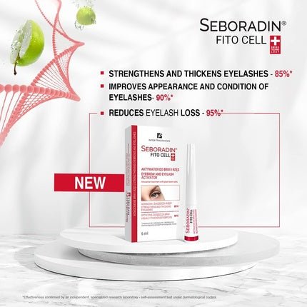 Seboradin Fito Cell Eyebrow and Eyelash Growth Serum 6ml - Maison des fragrances