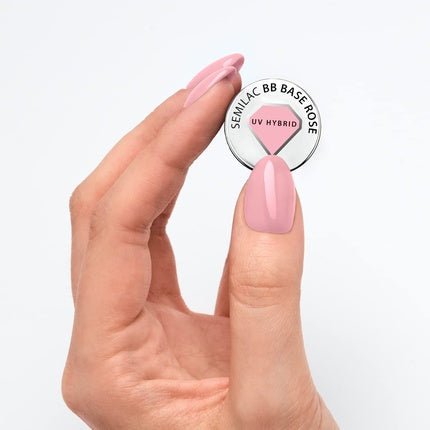 Semilac BB Rose Pink Base Coat for Gel Nail Polish 7ml - Maison des fragrances