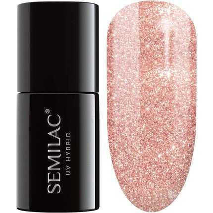 Semilac UV Nail Polish Beige Color 094 Pink Gold 7ml - Maison des fragrances