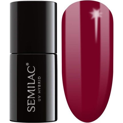 Semilac UV Nail Polish Deep Red 071 7ml - Maison des fragrances