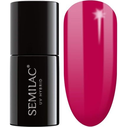 Semilac UV Nail Polish Elegant Raspberry 7ml - Maison des fragrances
