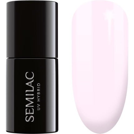Semilac UV Nail Polish French Beige Milk 051 7ml - Rose Color - Maison des fragrances