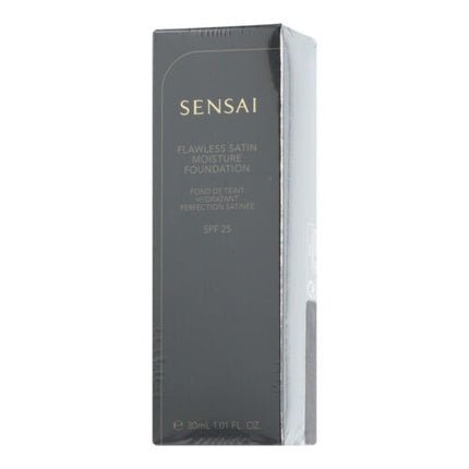 Sensai Flawless Satin Moisture Foundation FS 206 Brown Beige 30ml - Maison des fragrances