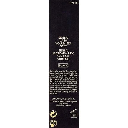 Sensai Mascara 38 Degree Volume 01 Black - Maison des fragrances