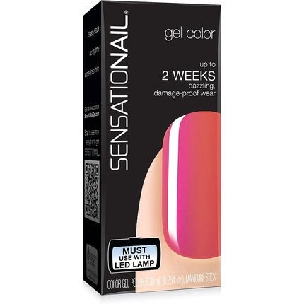 Sensationail Semi - Permanent Gel Nail Polish Mostly Mint Tropical Punch - Maison des fragrances