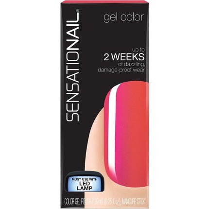 Sensationail Semi - Permanent Gel Nail Polish Mostly Mint Tropical Punch - Maison des fragrances