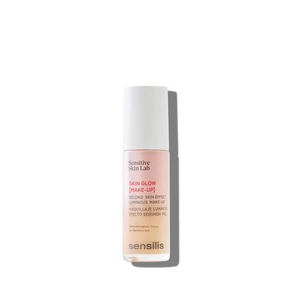 Sensilis Skin Glow Make Up Makeup Primer Moisturizing and Radiant Light Coverage for Dull Skin 30ml Shade 04 Beige Pink Gold Beige - Maison des fragrances