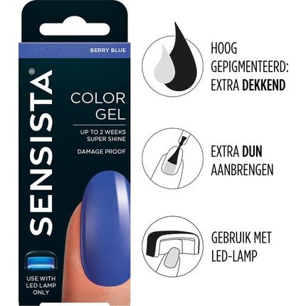 Sensista Color Gel Berry Blue - Blue - Maison des fragrances