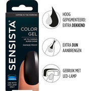 Sensista Color Gel Coffee In The Morning - Black - Maison des fragrances