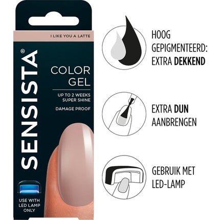 Sensista Color Gel I Like You A Latte - Nude - Maison des fragrances