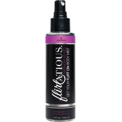 Sensuva Flirtatious Pheromone Body Mist Spray Pomegranate Fig Coconut 125ml - Maison des fragrances