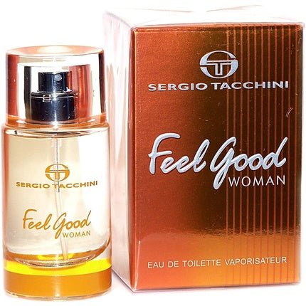 Sergio Tacchini Feel Good Woman Eau de Toilette 100ml pour femme - Maison des fragrances