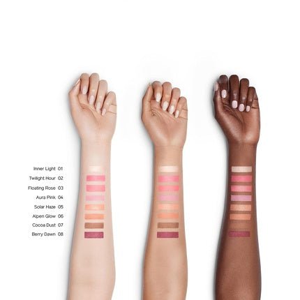 Shiseido InnerGlow Cheek Makeup Blush and Highlighter 8 - Hour Wear Floating Rose 03 - Maison des fragrances