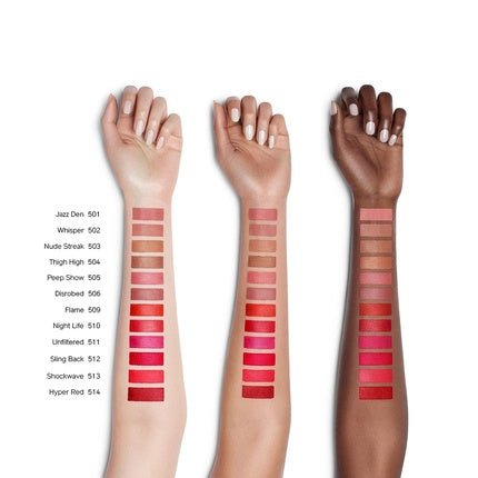 Shiseido ModernMatte Powder Lipstick Full - Coverage Non - Drying Matte Lipstick Weightless Long - Lasting Color 8 - Hour Coverage Peep Show 505 - Maison des fragrances