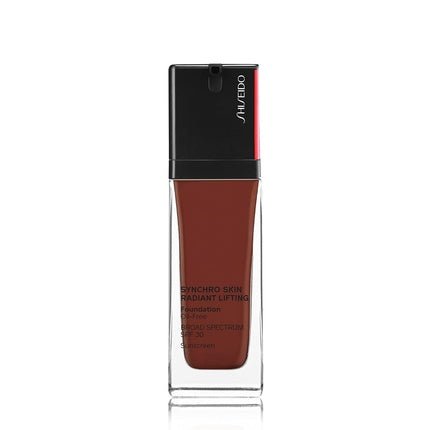 Shiseido Synchro Skin Radiant Lifting Foundation SPF 30 Medium - to - Full Buildable Coverage 1.01 Fl Oz Mahogany 540 - Maison des fragrances