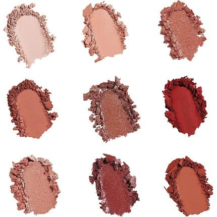 Sigma Beauty On - the - Go Rosy Eyeshadow Palette 9 Shades - Clean Vegan Eye Makeup - Maison des fragrances