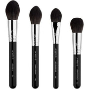 Sigma Beauty Studio Brush Set 4 pc Face Brush Set - Vegan, Hypoallergenic, Synthetic Makeup Brushes - Maison des fragrances