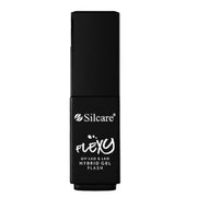 Silcare Flexy Hybrid Gel Nail Polish Flash Light Blue 4.5g - Maison des fragrances