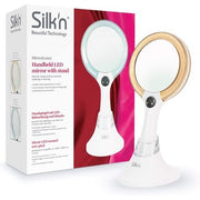 Silk'n MirrorLumi LED Mirror Natural Daylight and Bright Light Double - Sided 5x Magnification White - Maison des fragrances