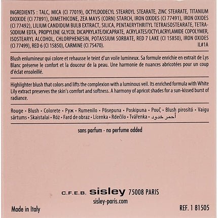 Sisley L'Orchidée Pink Palette - Maison des fragrances